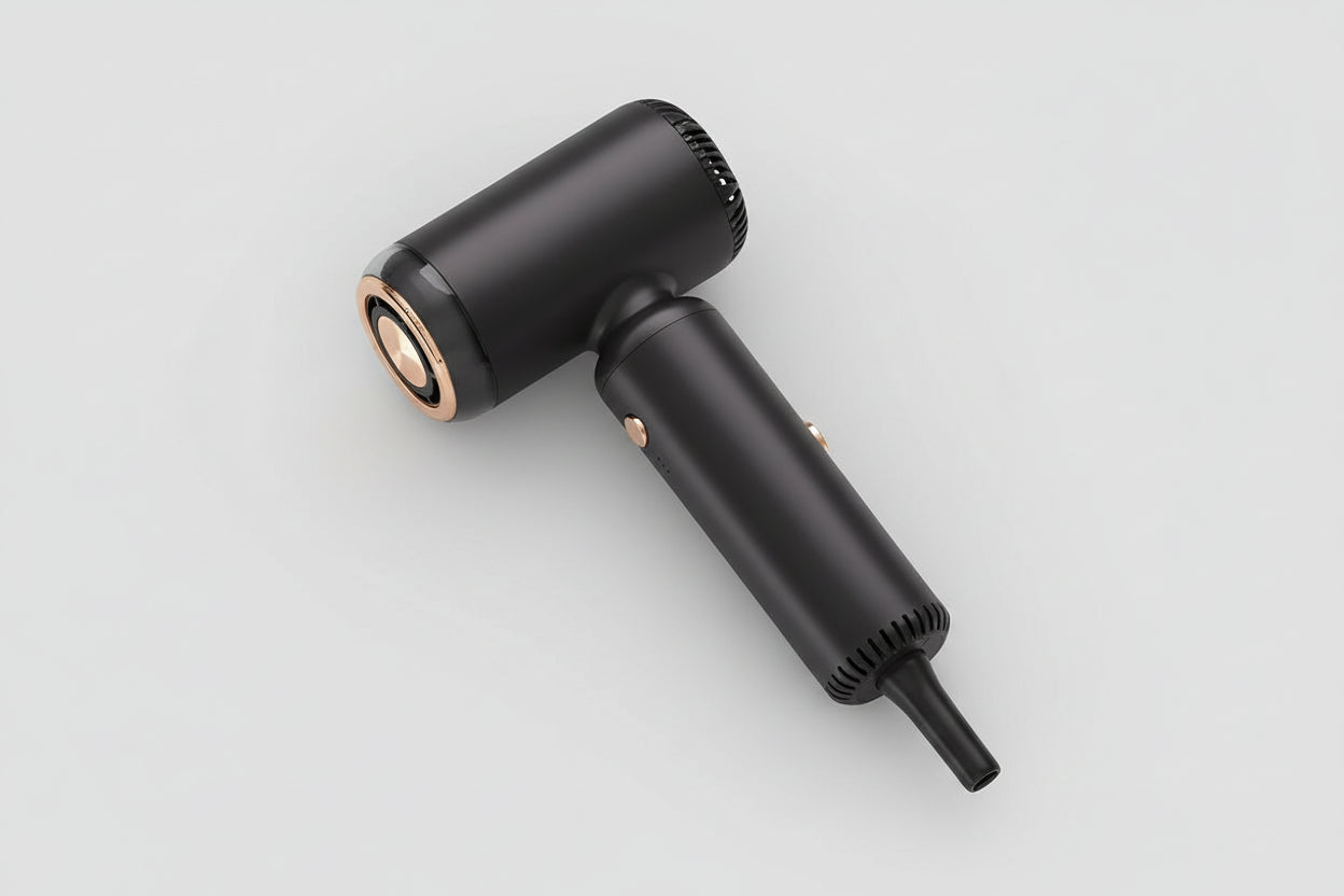 Secador Mesky Hollow Airflow Premium – Edição 2024 com Tecnologia de Fluxo Oco e Design Iluminado