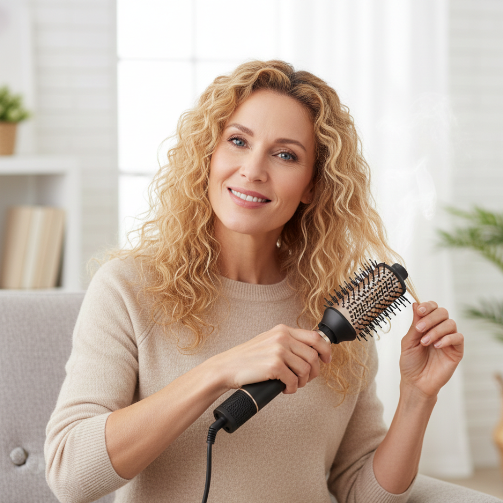 Secador 5-em-1 com Tecnologia Iónica e Sistema de Filtro Duplo