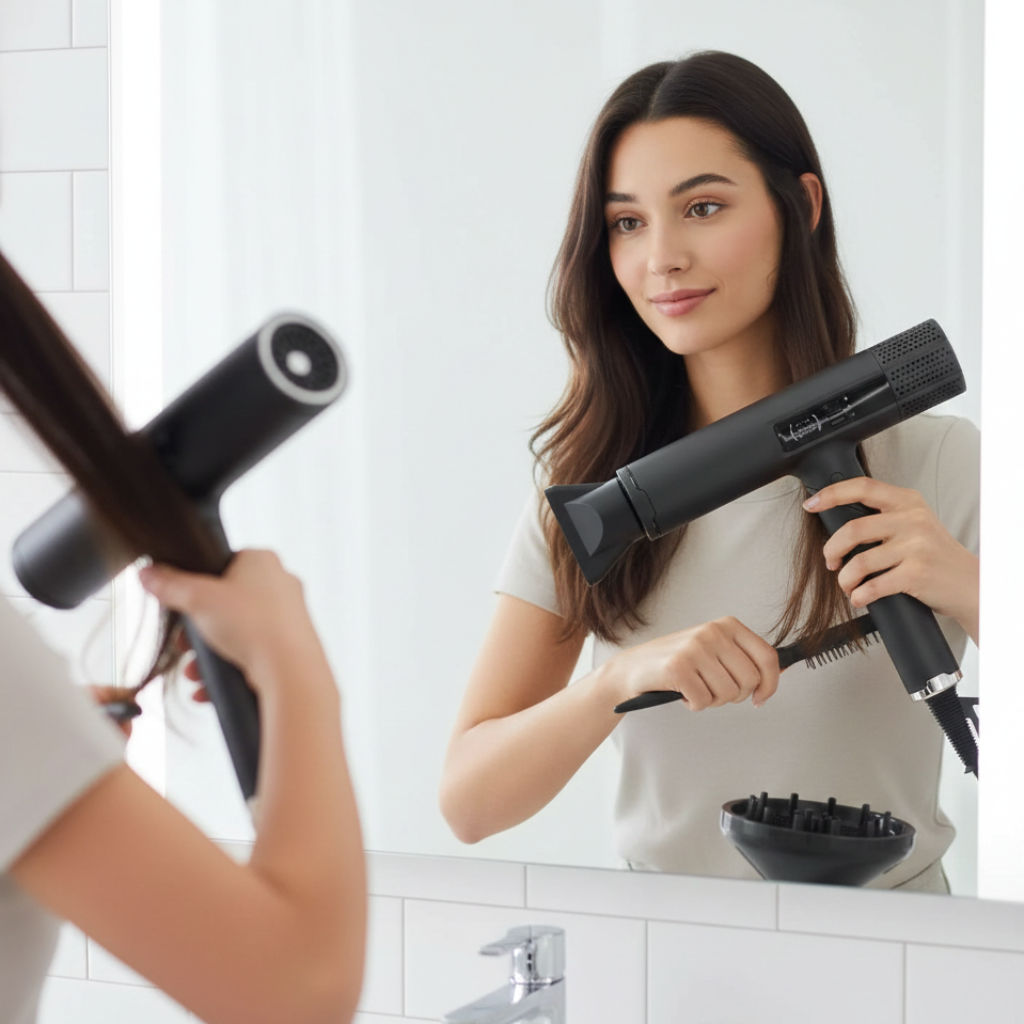 Secador 1600W – Sistema de Secagem para redução de frizz