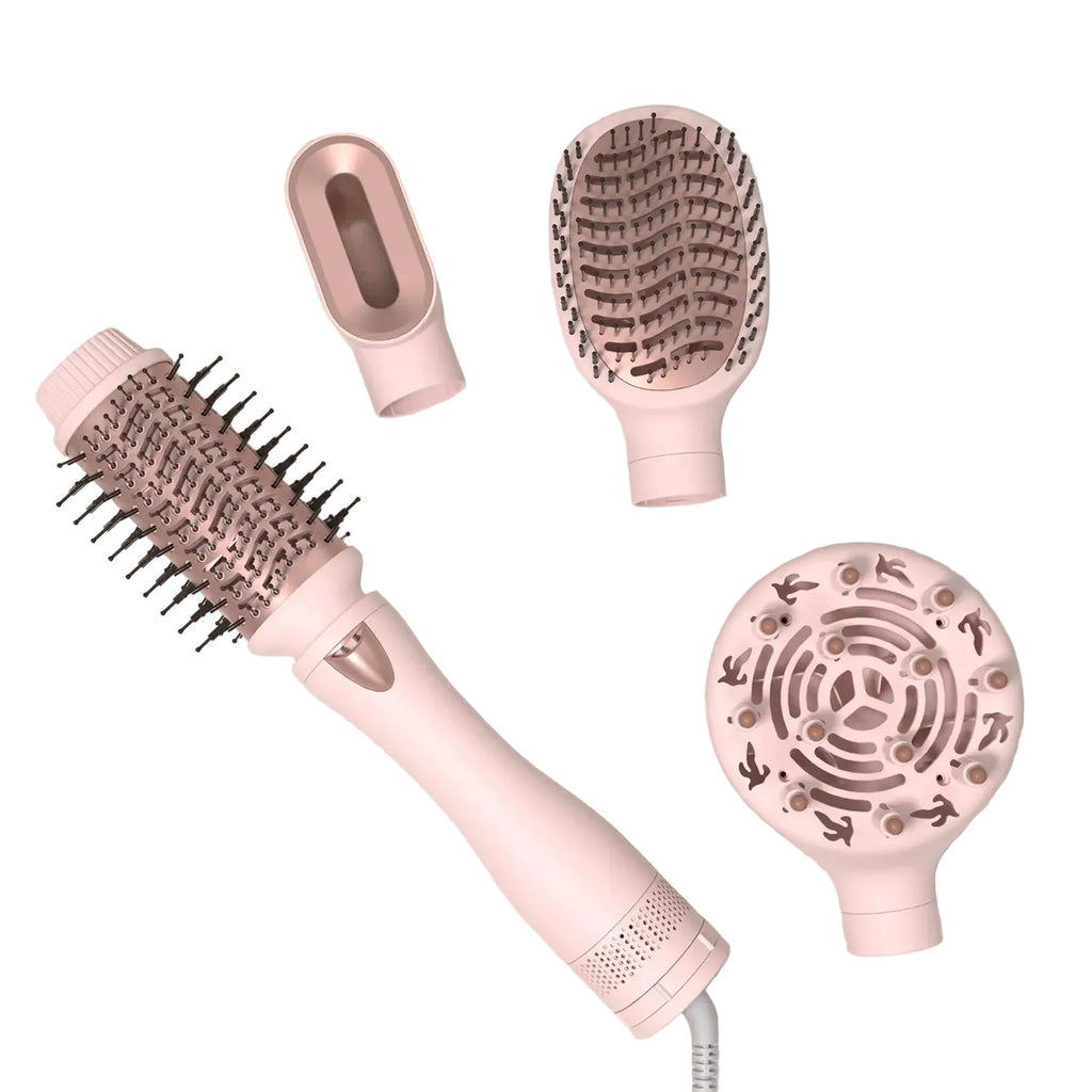 Escova Secadora One-Step 1000W – Escova de Ar Quente 4-em-1 com Tecnologia Iónica