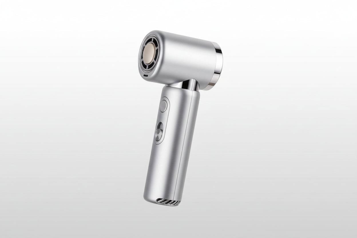 Mini Secador de Alta Velocidade Mesky – Tecnologia de Plasma e Iões, 4 Níveis de Temperatura, Design Compacto